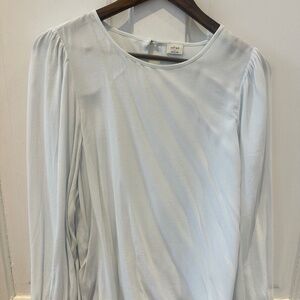 Wilfred sky blue blouse